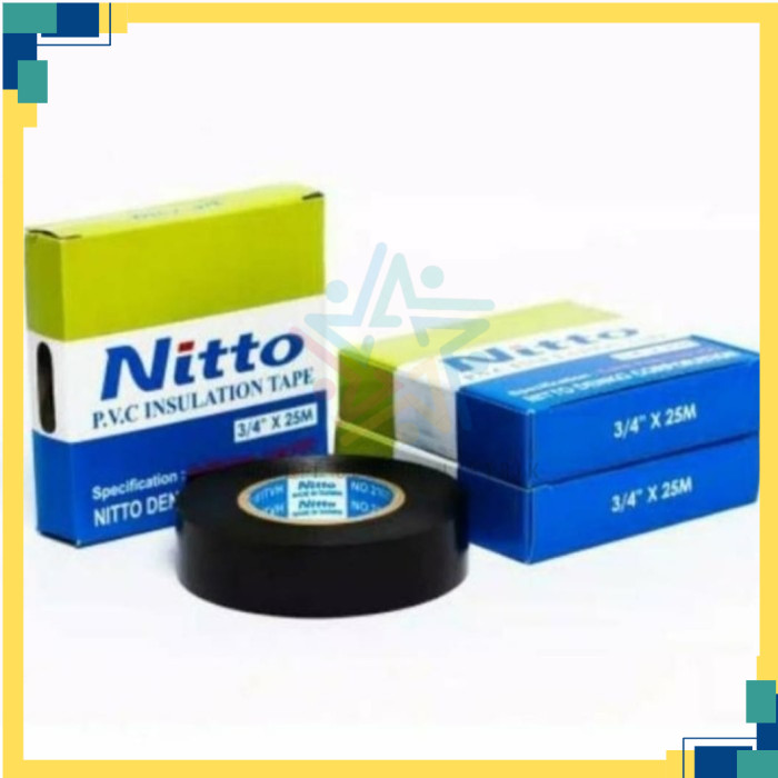 

Isolasi Nitto Hitam 3/4 x 25M