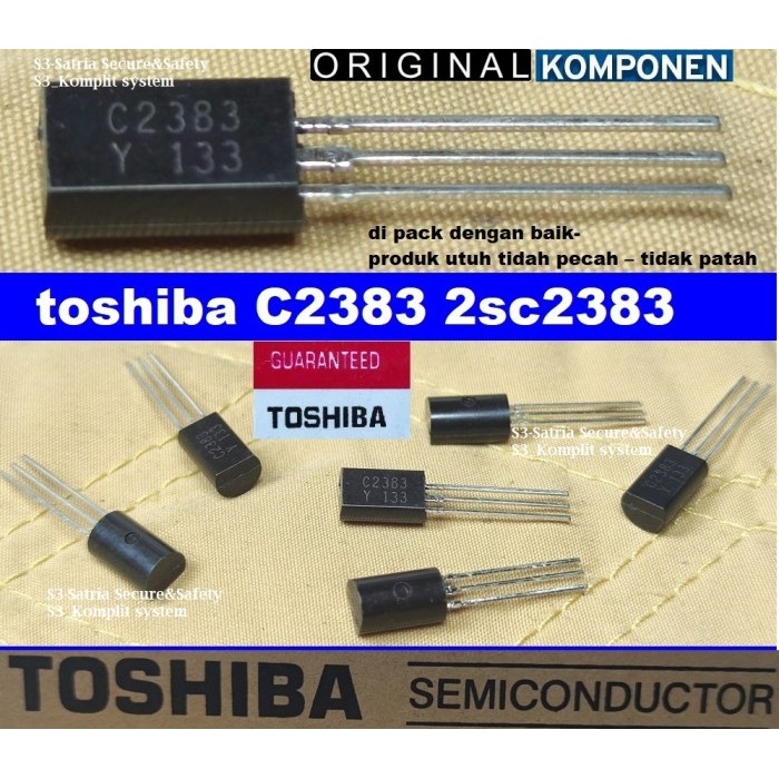 transistor C2383 toshiba C 2383 asli 2sc2383 ori ORIGINAL c2383