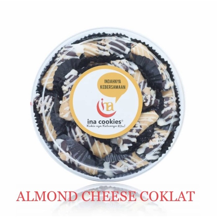 

Terbaru Ina Cookies Kue Kering Toples REGULER 500 gram BELI 2 LEBIH Murah Ori - ALMOND CHESEE C