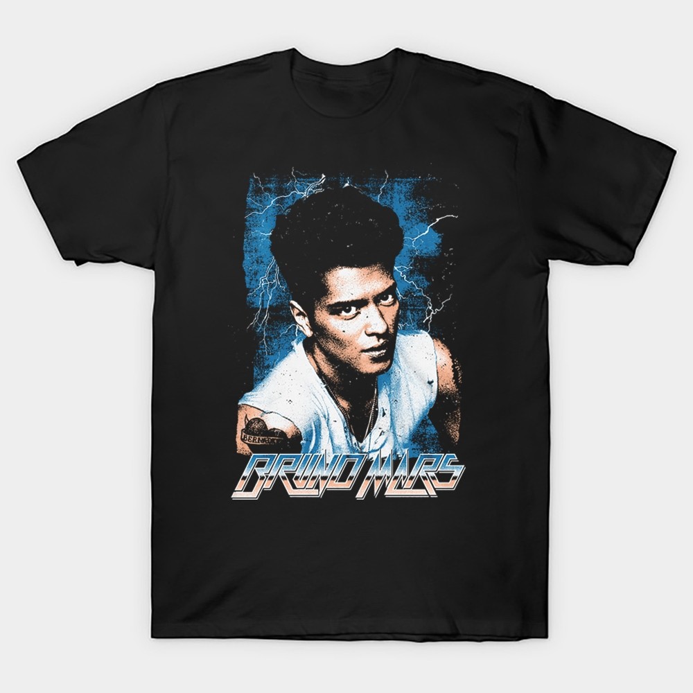 Kaos musik bruno mars vintage