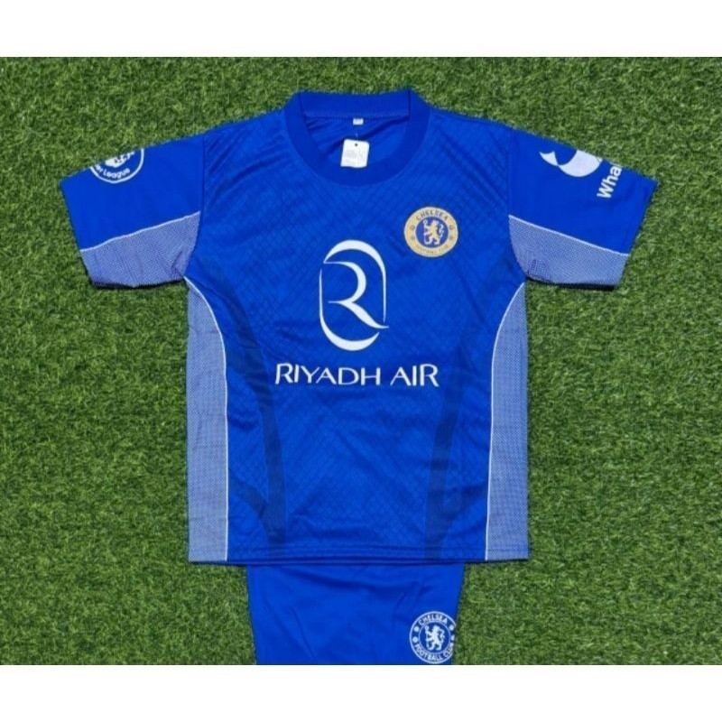 PL Stelan Baju Bola Anak Mbappe Real Madrid Argentina Messi Portugal Inter Miami Ronaldo Jersey