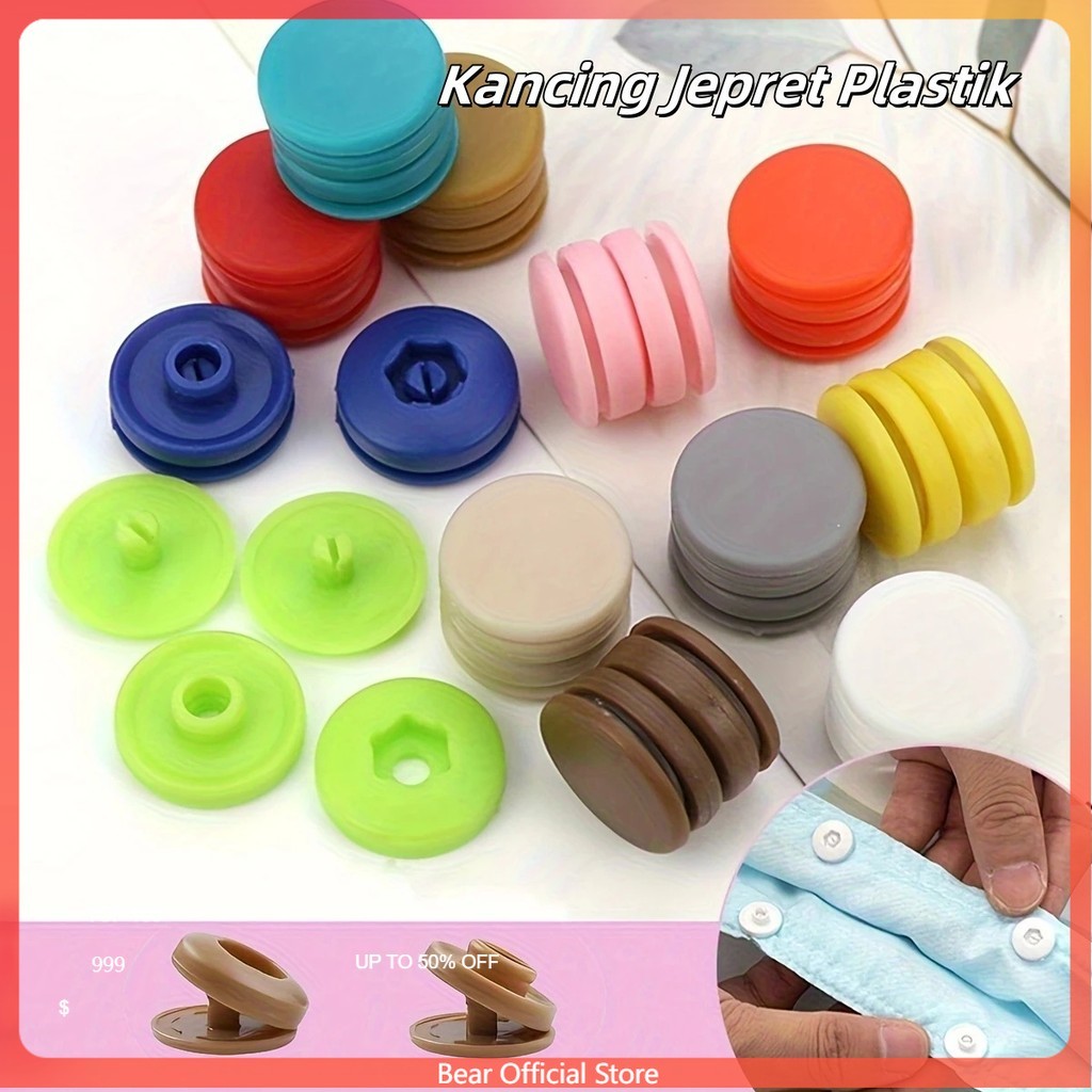 

Kancing Jepret / Kancing Jepret Plastik / Alat jepret untuk penutup selimut dan pakaian