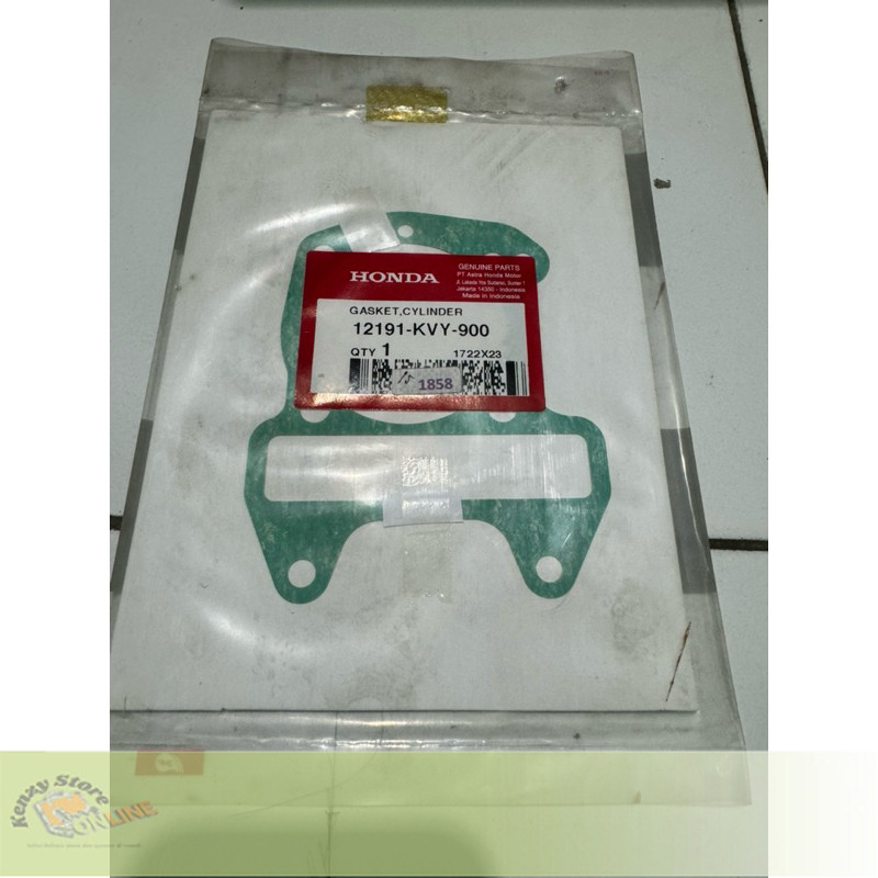 Kenzy Paking kertas bureng blok silinder bawah beat karbu ORIGINAL AHM