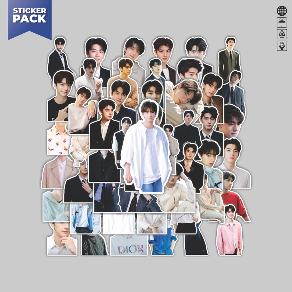 

[100PCS]Stiker Pack Stiker Lin Yi Aesthetic Vinyl Anti Air Dekorasi Sticker Laptop Buku Journal Koper Helm Casing HP Gitar Helm Skateboard