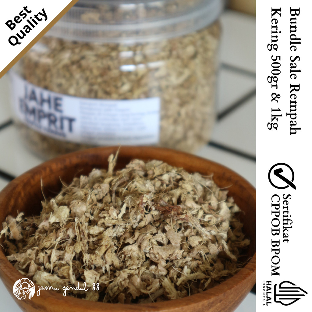

Rempah Kering 250gr - High Quality Dried Spices by Jamu Gendul 88