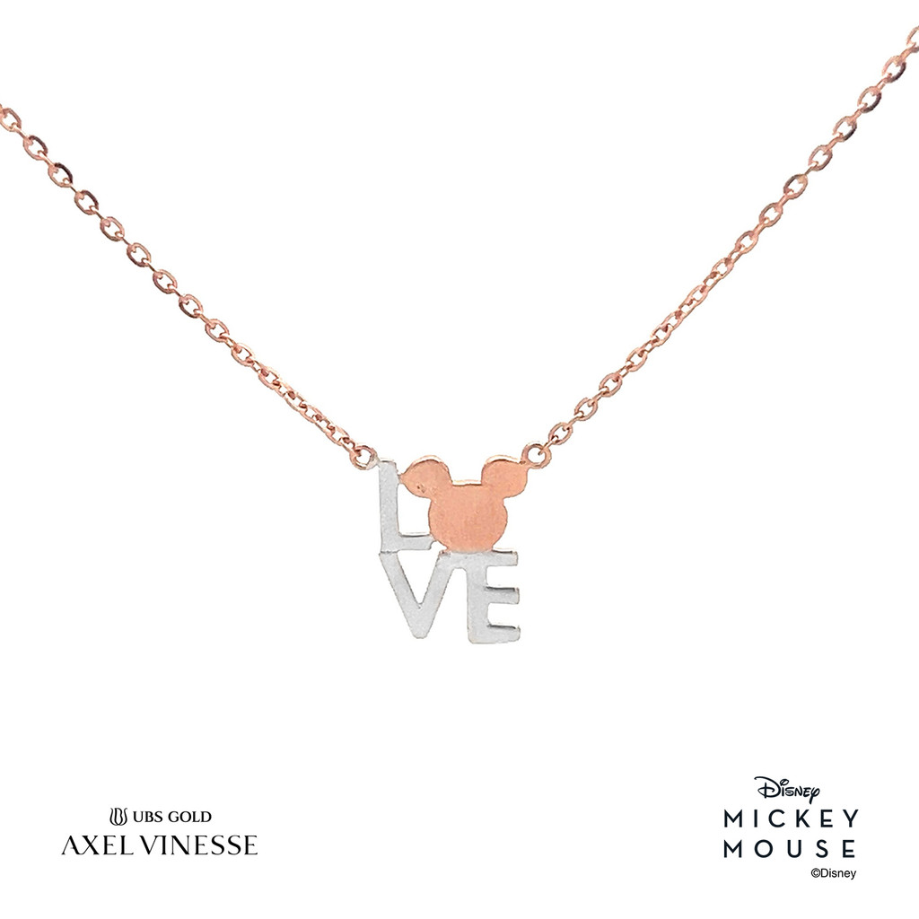 UBS Gold Kalung Disney Mickey Mouse - Kky0049 - 17K
