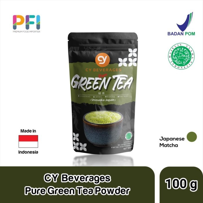 

✔D.Bsyo✔ - TERBARU CY PURE GREEN TEA 100G