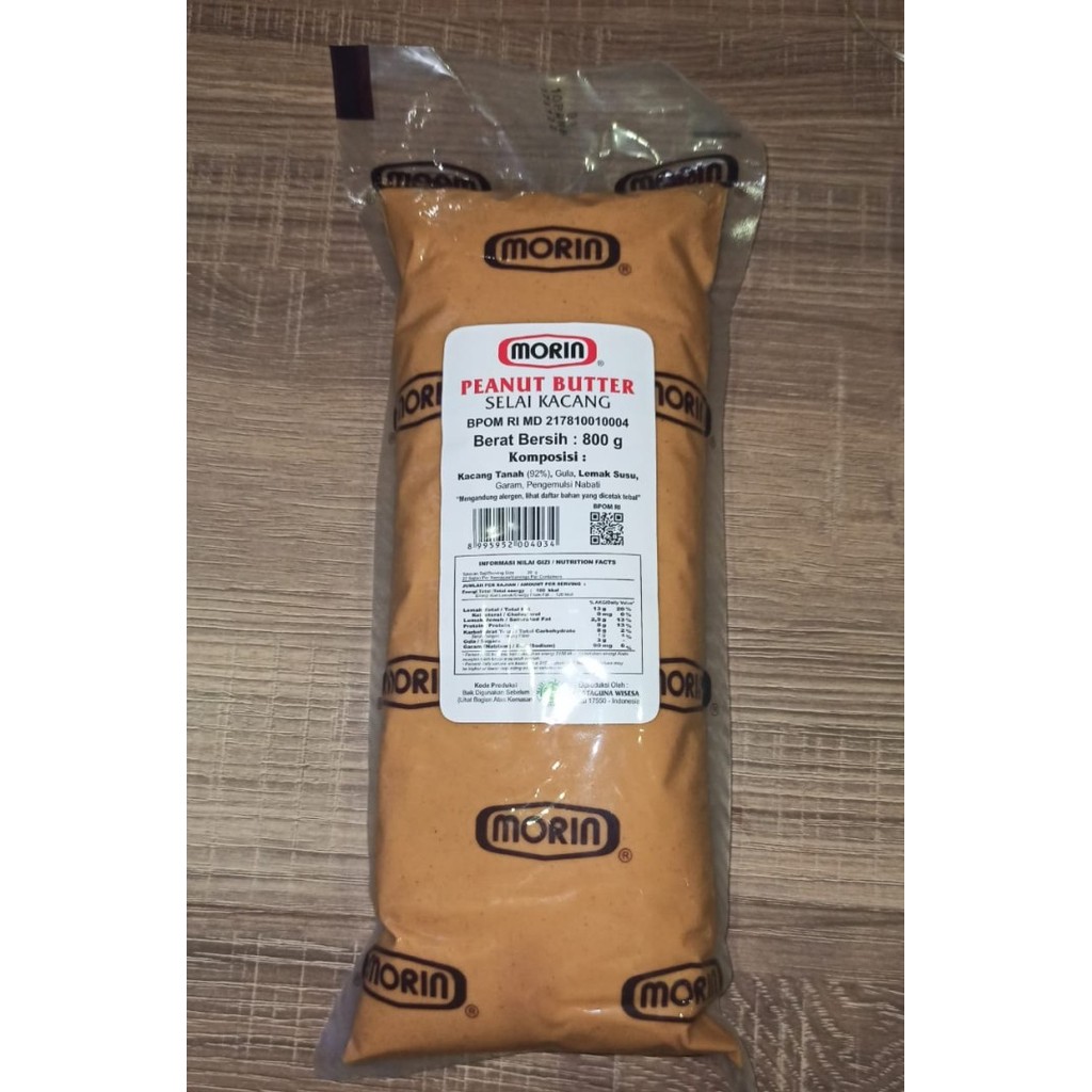 

New Arrival Morin Selai Kacang (Peanut Butter) Creamy Halus 800 Gr