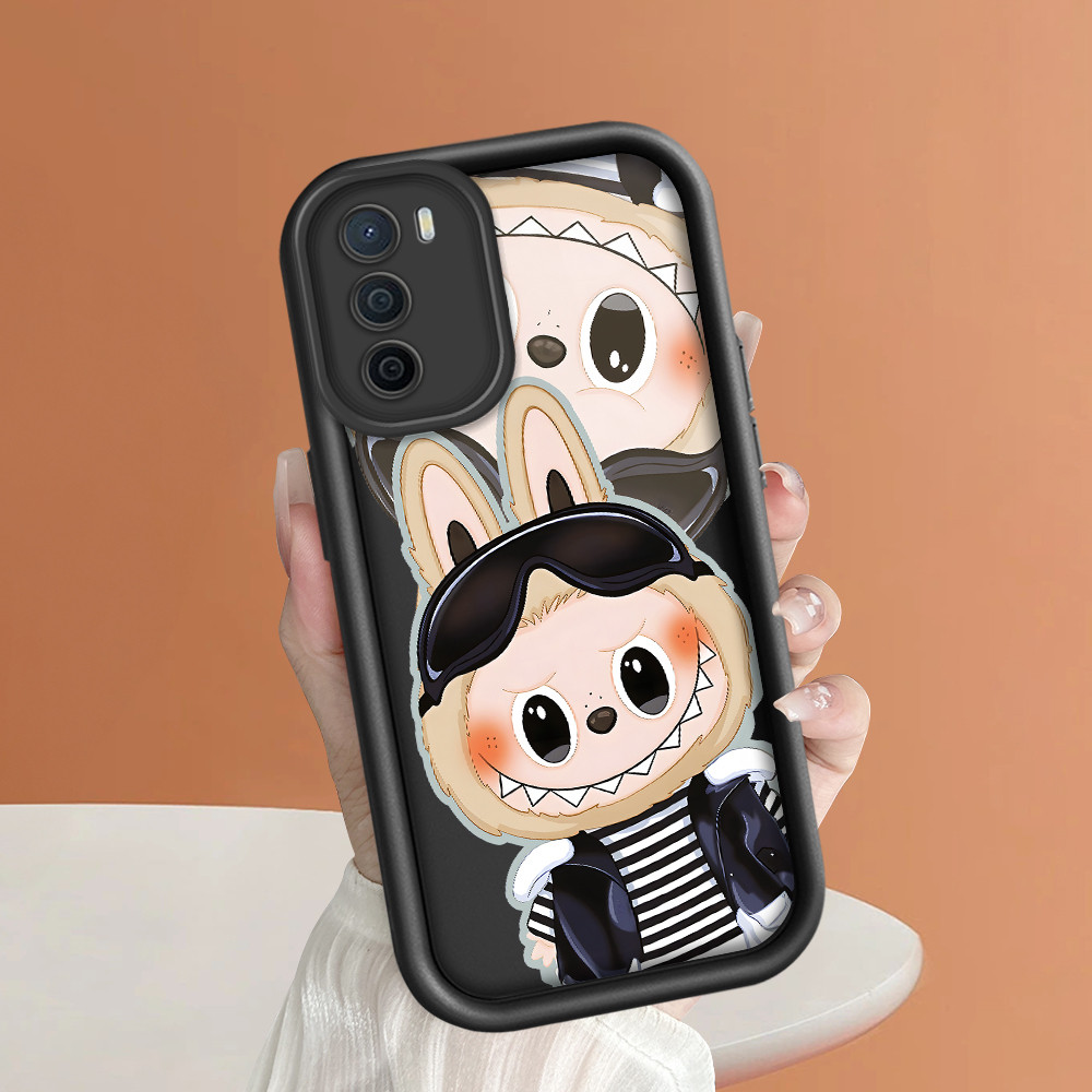 OPPO A16 A16S A54S Case Softcase Case lucu Cassing Casing Hp Kesing Soft Kartun Cute Labubu 3286