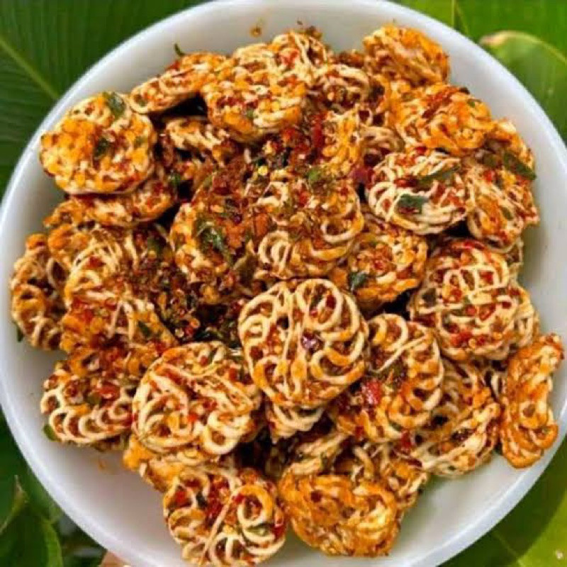 

SEBLAK KERITING RAFAEL 1 KG (SEBRING ORIGINAL / SEBRING PEDAS / SEBRING CIKRUH DAUN JERUK) SEBLAK KRIBO