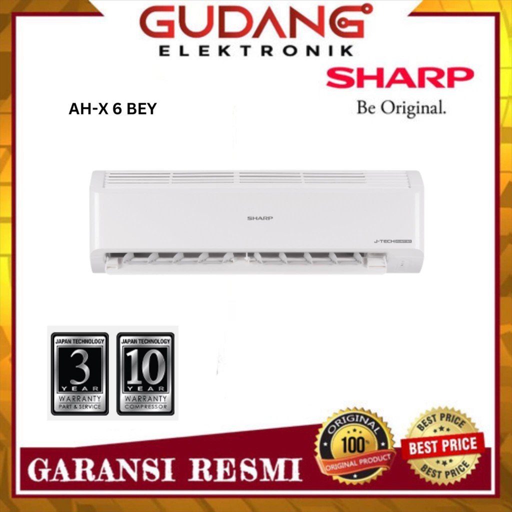 AC 1/2 PK SHARP AH-X 6 BEY AC INVERTER 1/2 PK SHARP AH-X 6BEY