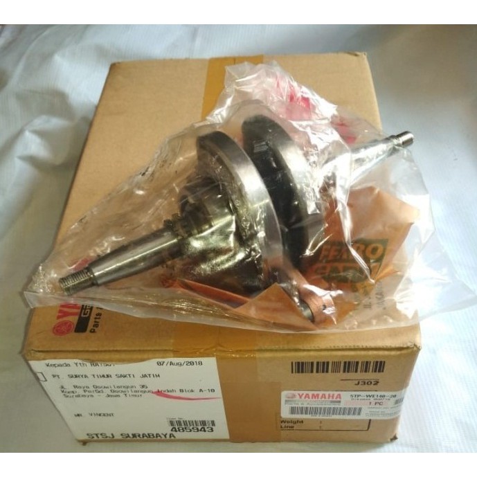KRUK AS SET / ASSY ORIGINAL YAMAHA JUPITER Z, VEGA R / CRANKSAFT ASSY 5TP-WE140-20