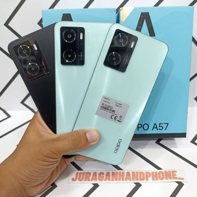 Oppo A57 Ram 4/128GB Hp Second Seken Bekas Fullset