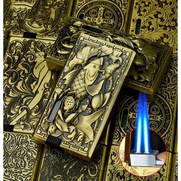 BISA COD - Korek Api Keren Unik - Korek Api Bara Mancis LAS 2 API LD 318-1 B Lighter - Hight Quality