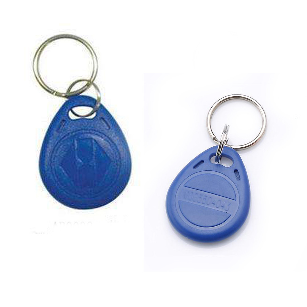 

100PCS /125Khz RFID Proximity ID Card Token Tags Key Keyfobs for Access Control Time Attendance