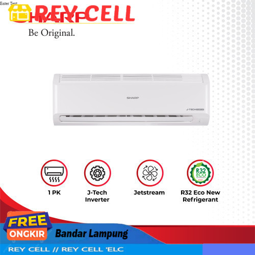 AC SHARP AH-X10BEY 1PK inverter hemat biaya listrik Free ongkir bandar lampung Free Vacum