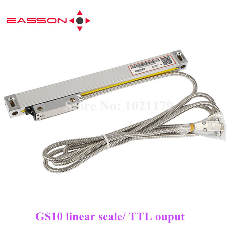 

Easson GS10 linear line sensor DRO digital linear scale lathe milling machine GS10 TTL 0.005mm 5um linear glass encoder ruler