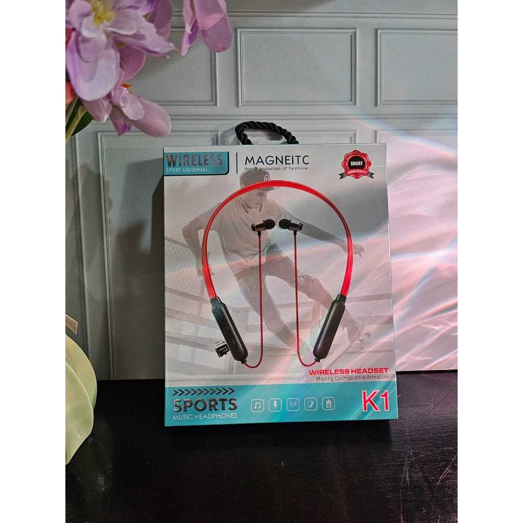 HEADSET WIRELESS UNIVERSAL MAGNETIC K1