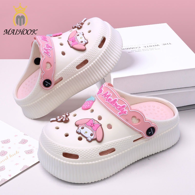 MAIHOOK Sandal Anak Perempuan FUJI Baim Sandal Anak Laki Laki SandalPerempuan Aksesoris Kartun EVA C