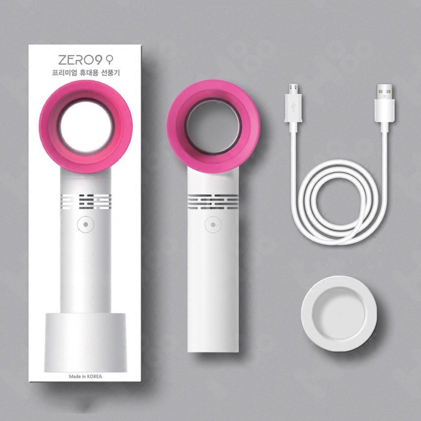 KIPAS PORTABLE - PORTABLE FAN - KIPAS ANGIN KOREA - Portable Mini Fan - Rechargeable USB - Bladeless