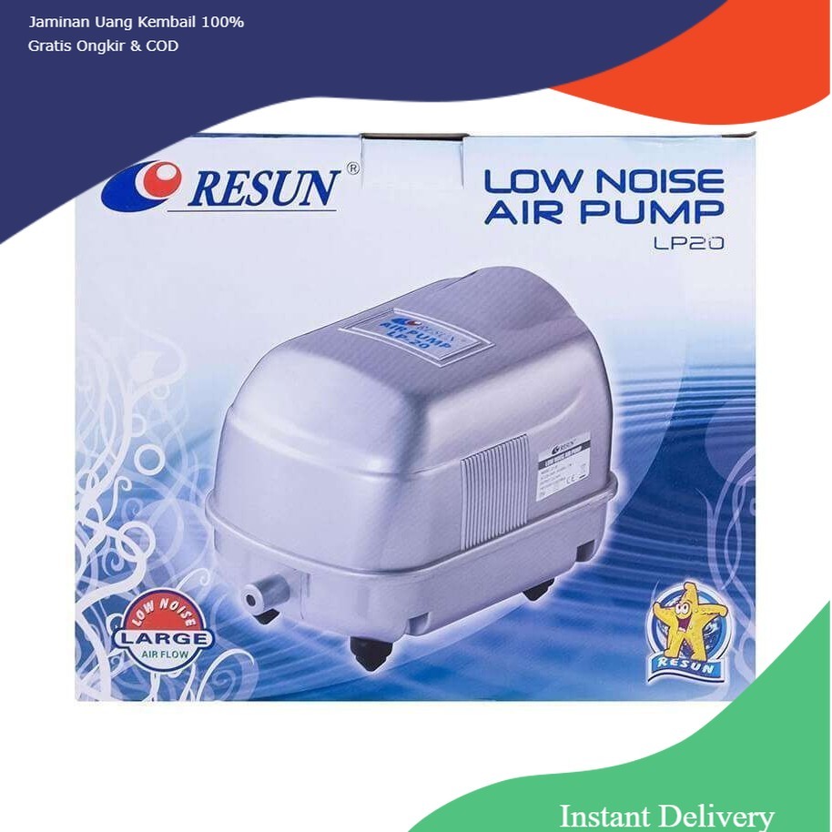 RESUN LP 20 Mesin Aerator Pompa Udara Oksigen Aquarium Resun LP20