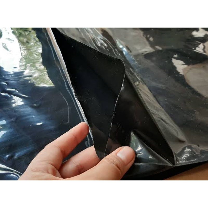 Plastik HDPE kolam Lebar 4 meter // lancar jays