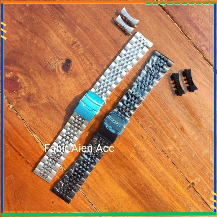 STRAP TALI JAM RANTAI 20MM 22MM 24MM STAINLESS STEEL