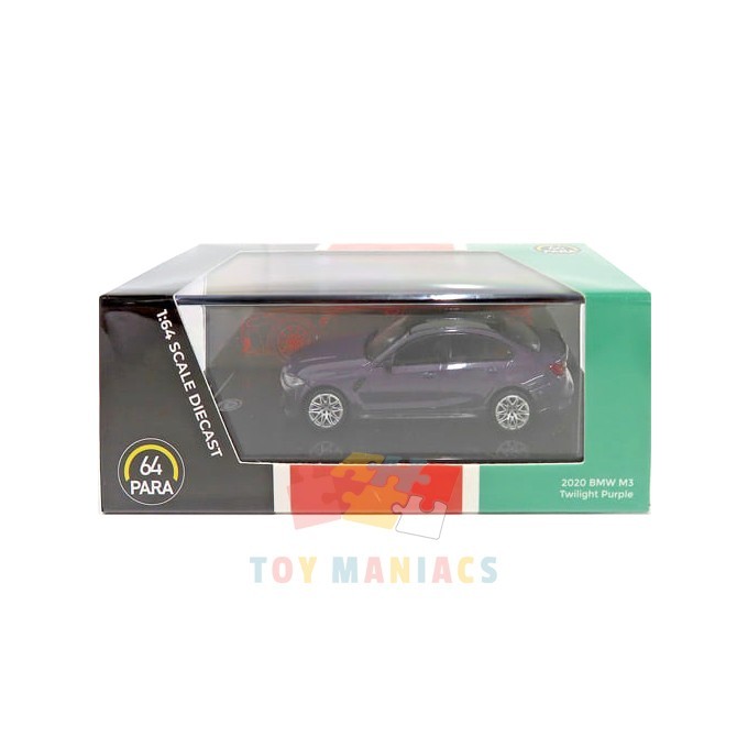 PARA64 1:64 BMW M3 G80 Twilight Purple RHD 65207