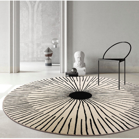 Karpet Bulu Bulat Rounded Rug - 160 cm