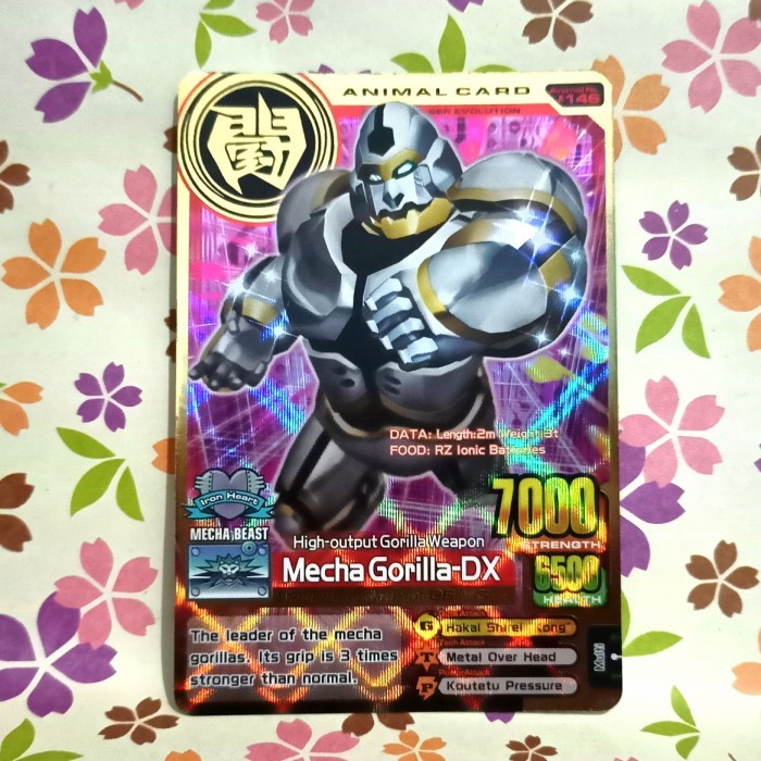 animal kaiser gold mecha gorilla dx evo 4