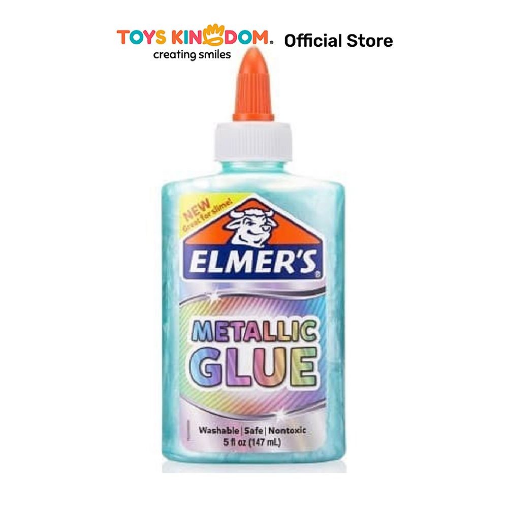 

Toys Kingdom Elmers 147 ml Lem Metalik - Hijau Teal Glue Cairan Perekat Lem Prakarya Perlengkapan Atk