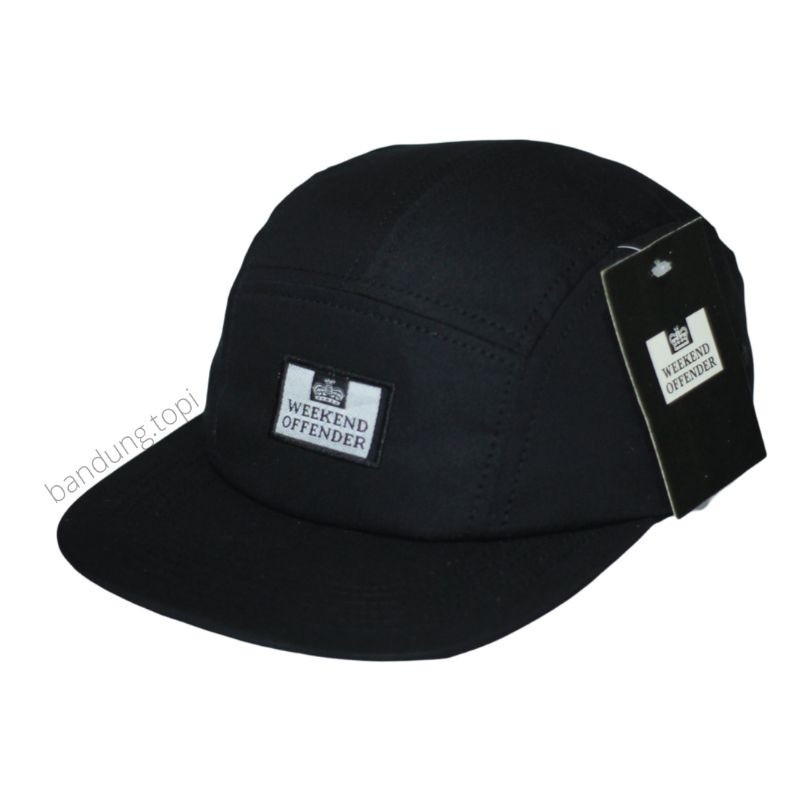 Topi 5 panel Topi Distro lidah pendek premium Visor pendek Pria