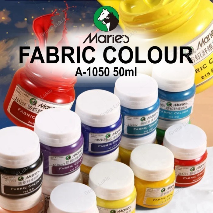 

MARIES FABRIC COLOUR A-1050 50ML CAT KAIN