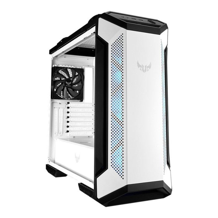 ASUS TUF Gaming GT501 WHITE - Tempered Glass Gaming PC Case