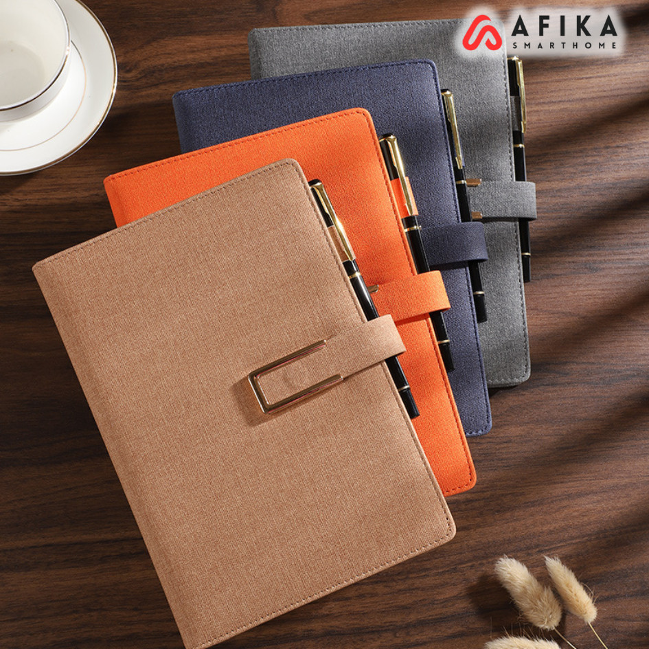 

Buku Catatan Kerja Cover Kulit Kertas Notebook A5