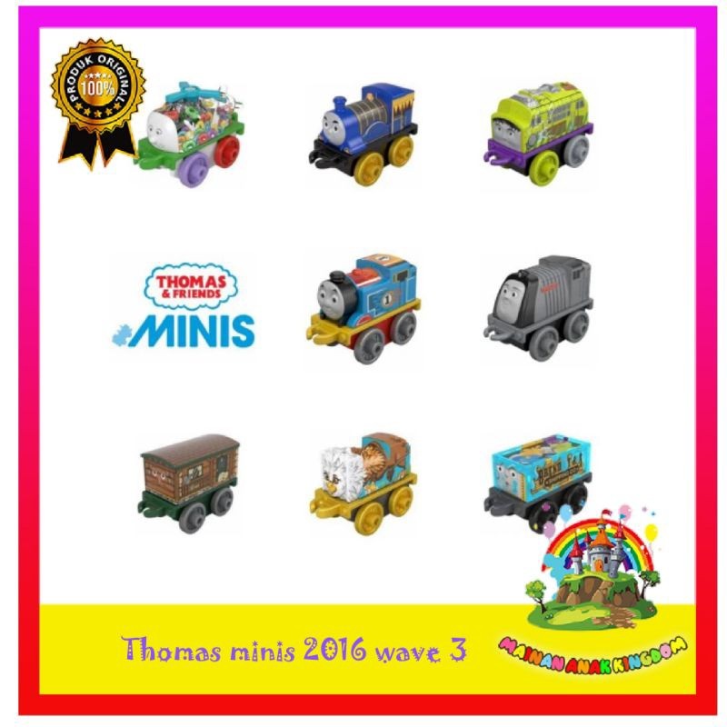 Thomas Minis Rare Item Langka Kemasan terbuka 2016 wave 3.