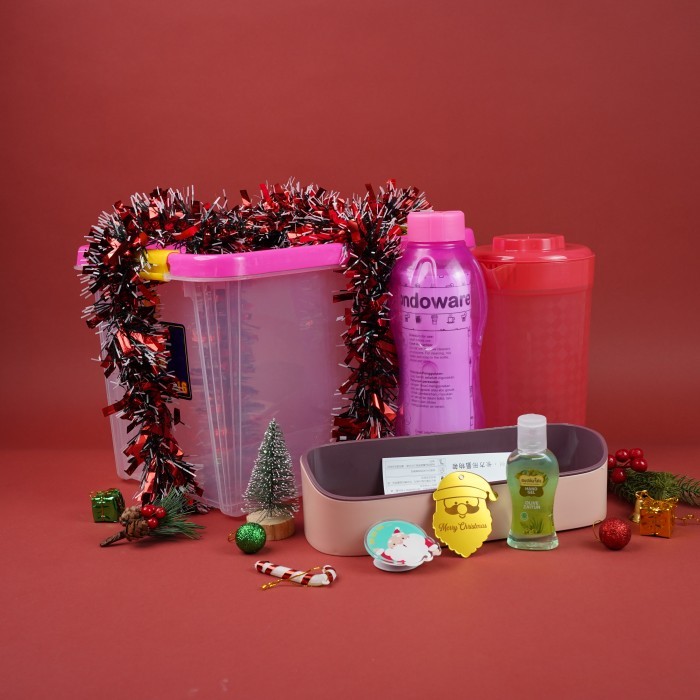 

Best HAMPERS MURAH / PARCEL MURAH / BINGKISAN PAKET HAMPERS MURAH SET A - PINK