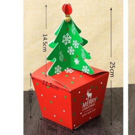 

Best Box Hampers Christmas / Box Hampers Natal isi 5PCS - TREE 5PCS