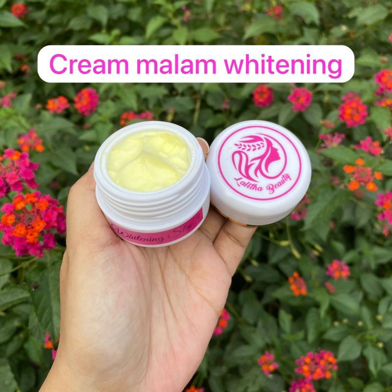 🩷 LALITHA BEAUTY 🩷 NIGHT CREAM / CREAM MALAM / WHITENING / FLEK / JERAWST / ACNE / VERINDA / DBEAUTY