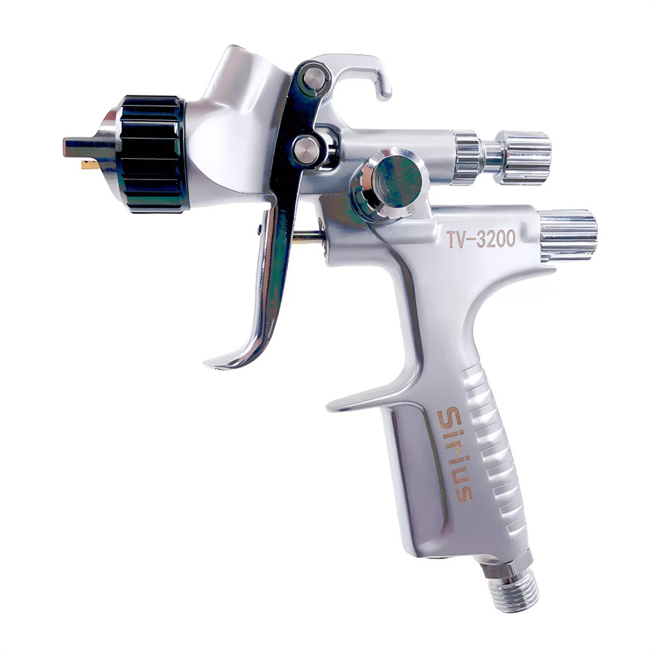 

Sirius HVLP Mini Spray Gun, Car Painting Gun, 250cc Paint Cup, Stainless Steel Air Spray Gun Kit, High Atomization Spraying