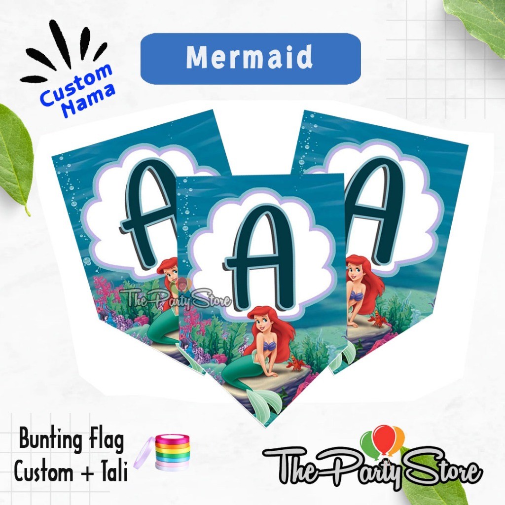 Banner Bunting Flag Happy Birthday Karakter BTS Hitam/Banner Custom Huruf dan Angka