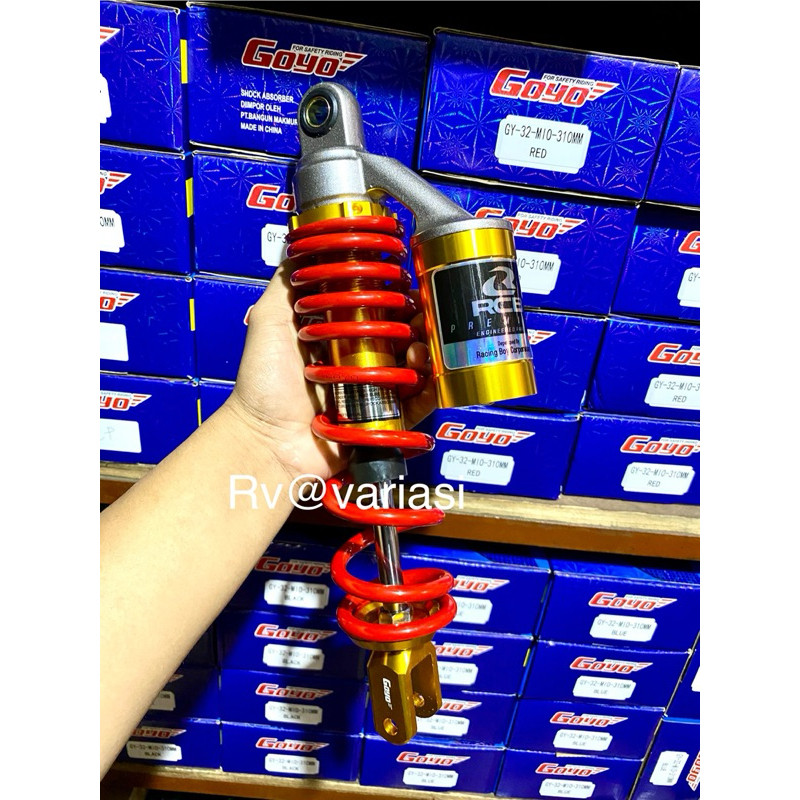 GOG SERIES - 310mm 330mm Shock Tabung Genio Beat Vario Scoopy Lexi Freego Mio J GT Fino Xeon Soul GT