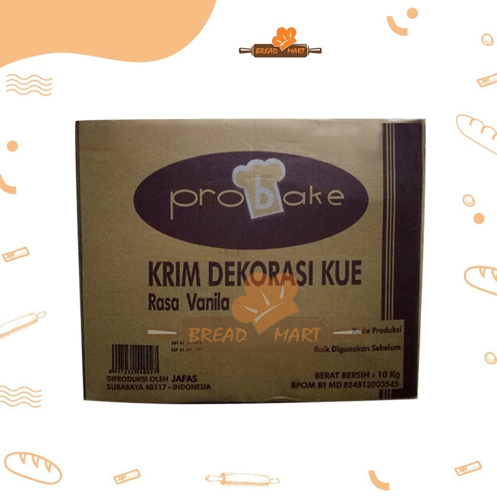 

KOE - PROBAKE BUTTER CREAM VANILLA 500-1KG - AMR