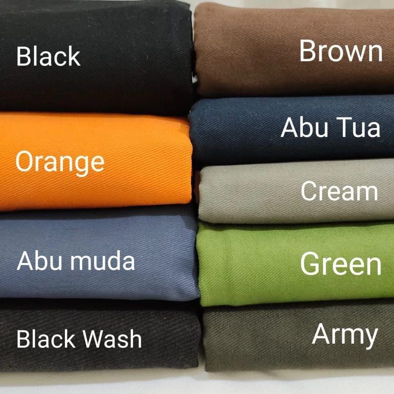 KAIN/BAHAN CELANA & TAS RAFEL NON STRECTH