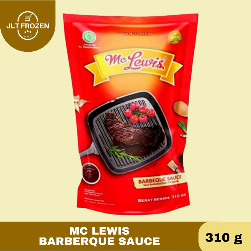 

MC Lewis BBQ Sauce / Saus Barberkue/ Steak Saus Barberque - 310g