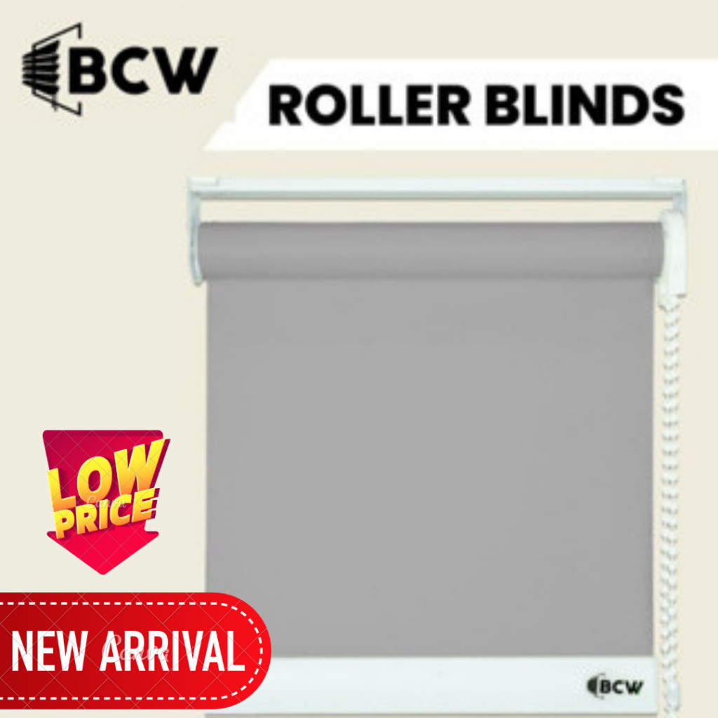 ZY75KK BCW Roller Blinds Dimout - Tirai Jendela - Tirai Gulung Jendela