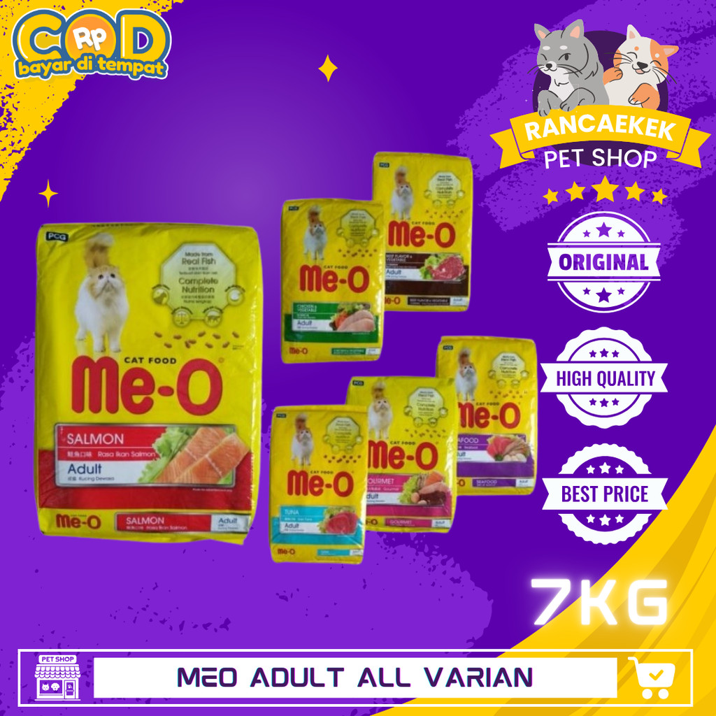 Meo Cat Adult 7kg All Varian Me-o Adult 7kg