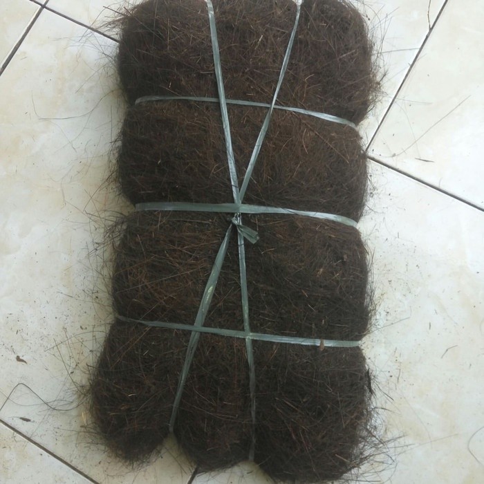 1 Kg / Per Kilo ijuk Aren Filter Air Tanah Saringan Pembersih Injuk Enau Tua