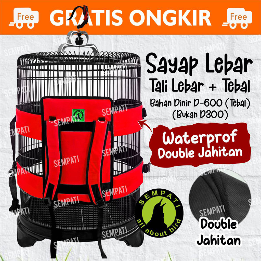 Blibeli SEMPATI Tas Sangkar Murai Batu Sayap LEBAR DNR Sempati Sangkar Burung Murai Dan Kotak Tas