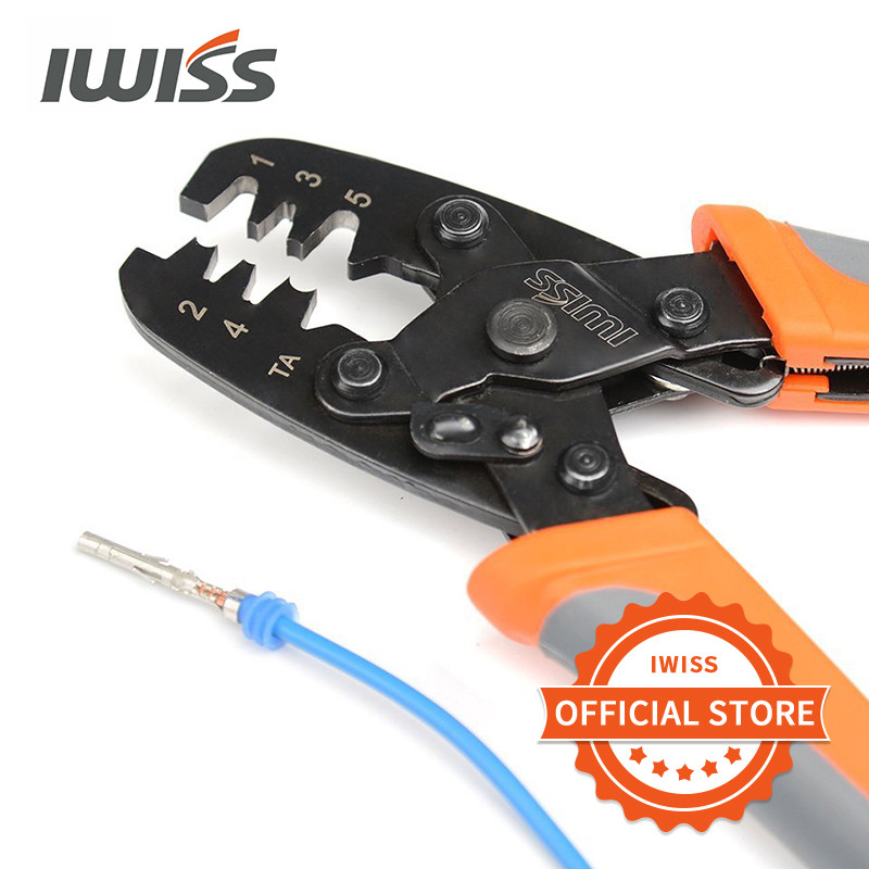 IWISS IWS-1424B Weather Pack Crimper Tools For Crimping Delphi Packard Weather Pack Terminals Or Met